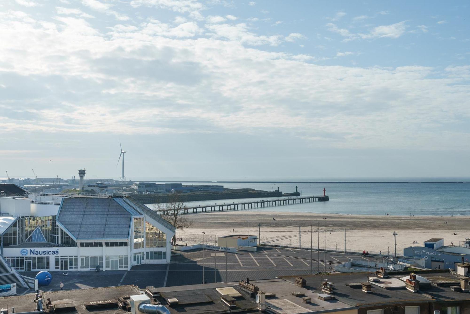 Superbe Vue Mer Face A Nausicaa Boulogne-sur-Mer Exterior photo