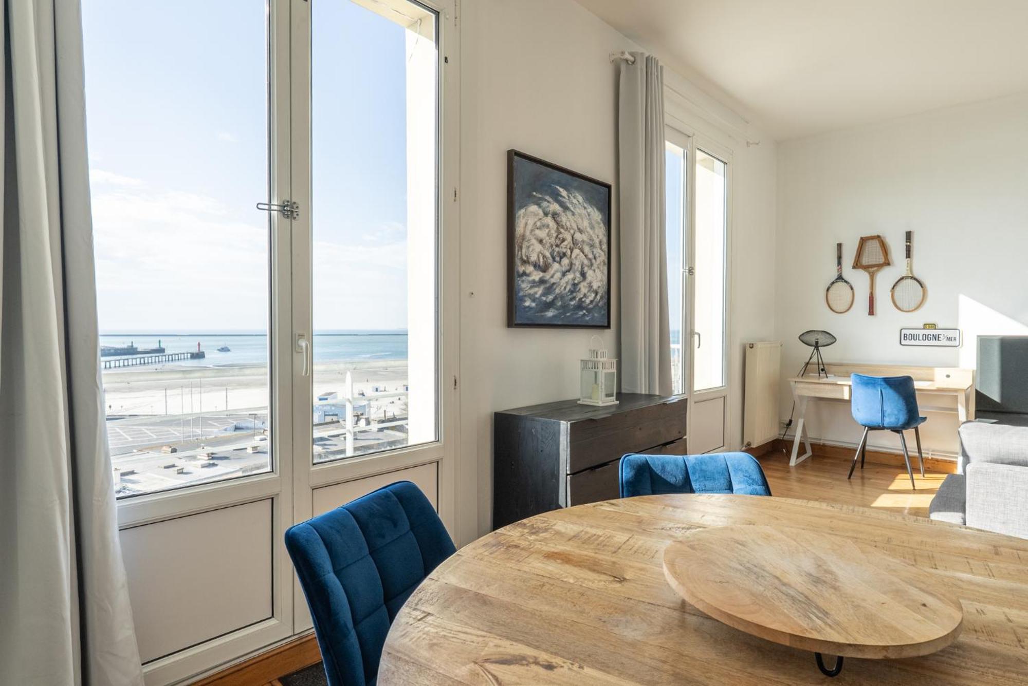 Superbe Vue Mer Face A Nausicaa Boulogne-sur-Mer Exterior photo